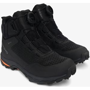 Sneeuwscooterlaarzen Dames Viking Rask 2 Spikes Mid GTX BOA W Zwart-Oranje