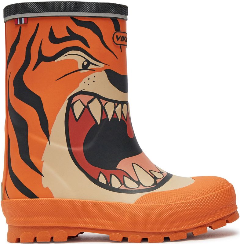 Viking Jolly Print Rubberlaarzen voor kinderen, uniseks, Black Sun, 21 EU