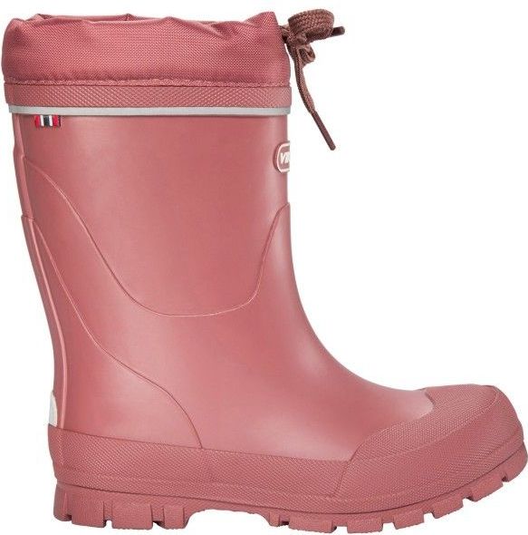 Viking - Jolly Warm - Regenlaarzen - Roze - Natuurlijk Rubber - Warme Binnenvoering