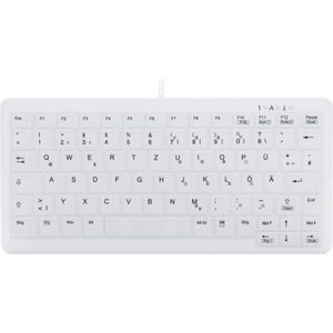 CHERRY AK-C4110 toetsenbord USB AZERTY Frans Wit