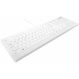 CHERRY AK-C8112 toetsenbord Medisch USB QWERTZ Duits Wit