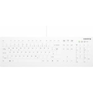 CHERRY AK-C8112 toetsenbord Medisch USB QWERTZ Duits Wit