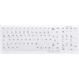 CHERRY AK-C7000 toetsenbord Medisch RF draadloos + USB QWERTZ Duits Wit