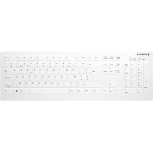 CHERRY - AK-C8112 - Toetsenbord - Wit - Draadloos - AZERTY Belgisch