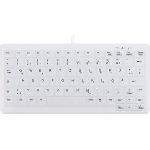 CHERRY AK-C4110 toetsenbord USB QWERTZ Duits Wit