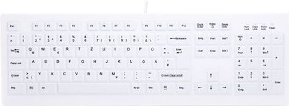 CHERRY AK-C8100F-U1-W/GE toetsenbord Medisch USB QWERTZ Duits Wit