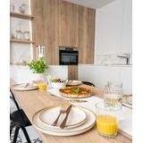 Cosy & Trendy - Serviesset Baltic - 18-delig - Vanillekleur - Keramiek