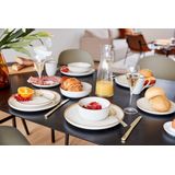 Cosy & Trendy - Serviesset Baltic - 18-delig - Vanillekleur - Keramiek