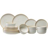 Cosy & Trendy - Serviesset Baltic - 18-delig - Vanillekleur - Keramiek