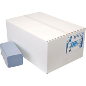 HANDDOEKJES  23X25CM Z-VOUW BLUE 1LAAGS 5000ST