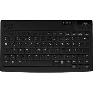 CHERRY Industrie 4.0 Mini Trackball (FR, Bedraad), Toetsenbord, Zwart