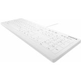 CHERRY AK-C8112 toetsenbord Medisch USB QWERTZ Duits Wit