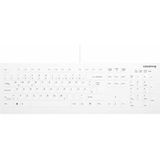 CHERRY AK-C8112 toetsenbord Medisch USB QWERTZ Duits Wit