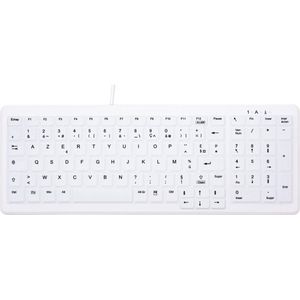CHERRY AK-C7000 toetsenbord USB AZERTY Frans Wit