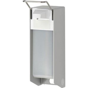 ELBOW RVS- dispenser pomp 500ML - zeepdispenser- elleboogdispenser - hygiënisch desinfecterend - wandmodel