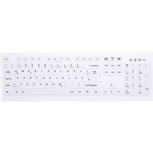 CHERRY AK-C8100F-FU1-W/GE toetsenbord Kantoor RF Draadloos QWERTZ Duits Wit