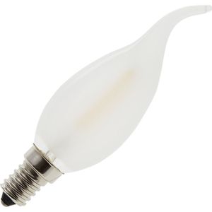 Lighto | LED Kaarslamp Tip | E14 | 2W (vervangt 20W) Mat