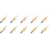 Lighto - LED Filament Kaarslamp - Goud - 2W - 2100K