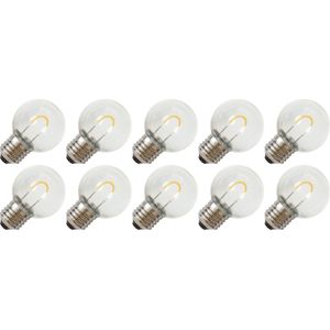 Lighto | LED lamp | Grote fitting E27 | Kogellamp | Helder | 45mm | 1W