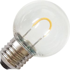 Lighto | LED Kogellamp Plastic | Grote fitting E27 | 1W