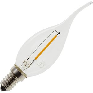 Lighto | LED Kaarslamp Tip | E14 | 1W (vervangt 10W)