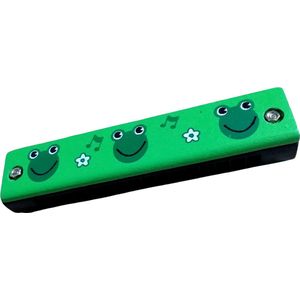 Mondharmonica - Kikker - Speelgoed instrument - Speelgoed - Kinderen - Instrument - Muziek