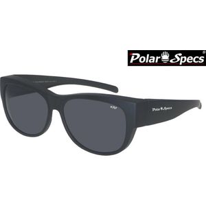 Polar Specs® Overzet Zonnebril PS5097 – Mat Black – Polarized Black – Medium – Unisex