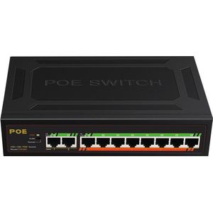 SBVR TXE143 - Netwerk Switch - PoE - 10 Poorten - 1000 Mbps