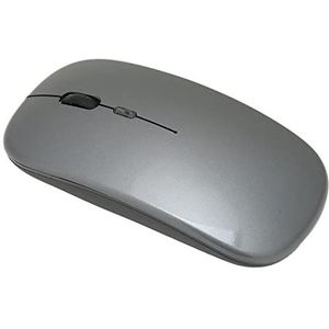 Draadloze Gamingmuis, Ultradunne 2.4G Draadloze Muis voor Laptop voor Computer voor Kantoor (Donker grijs)