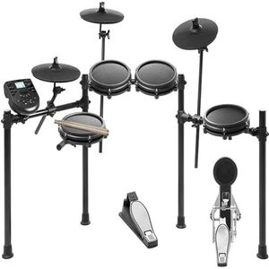 Professionele Elektronische Drumstellen Elektronisch Drumstel Achtdelig Volledig Mesh Elektronisch Drumstel Met Pedaal En Drumstok