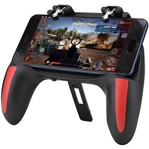 Mobile Game Controller, PUBG Mobile Game Controller Gaming Grip Smartphone Gamepad Phone Game Controller met Dual Cooling Fans(5000mah)