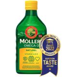 Mollers Omega-3 levertraan naturel 250 Milliliter