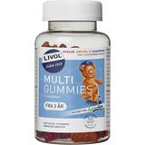 Livol Vitamin Gummies Multivitamin Frugt  75 stk.