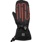 Want Heat Experience Unisex Heated All Mountain Mittens Black-L