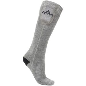 Sok Heat Experience - Heated Everyday Socks - Grijs - Unisex - Met Batterij