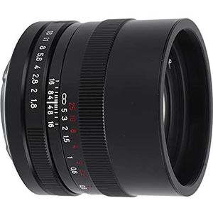 Portretlens met groot diafragma, lens met groot diafragma voor Street Nap E Mount MC meerlaagse coating voor Sony A6600 A6400 A6000