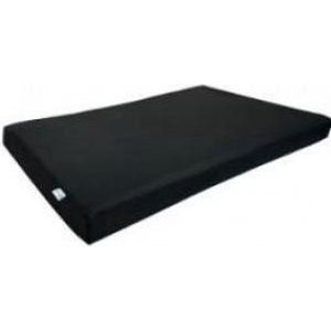 Topmast Orthopedisch HD Matras  Kussen Hondenkussen Hondenmatras Orthopedisch leatherlook 55 x 80 x 10 cm - Zwart