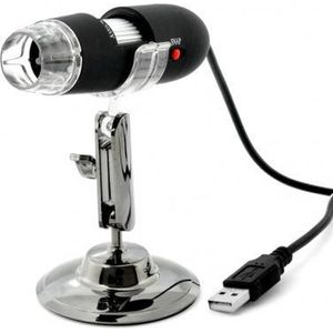 MobielCo Digitale Microscoop met USB 50x tot 1000x met 8x LED verlichting / Inclusief standaard