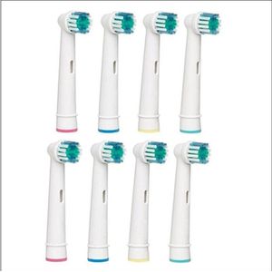 Opzetborstels - 8 Stuks - Passend op Oral-B tandenborstel