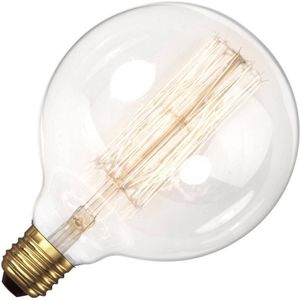 Kooldraadlamp - Globelamp - E27 - 60W - 125mm - Helder