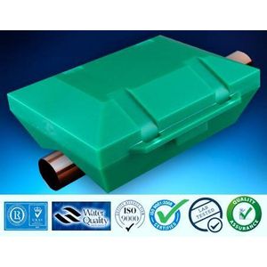 Alpine® waterontharder alternatief - Magneet Antikalk systeem - voor koper leidingen - 15 mm - Energiebesparing