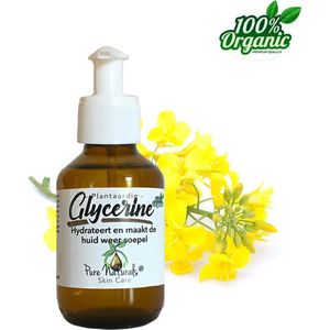 Glycerine 100 ml - Plantaardig - Biologisch - Pure Naturals