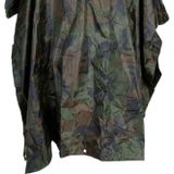 Fostex - Poncho Zwaar - Camouflage Groen - 100% Nylon - 150 x 220 cm