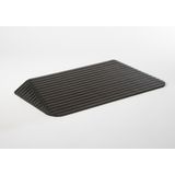 Rubber drempelhulp 9 cm met schuine zijvlakken