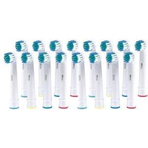 Merkloos- Opzetborstels -16 stuks