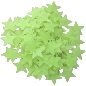 GlowSterren in the Dark Stickers Voor Kinderkamers - 100 Stuks