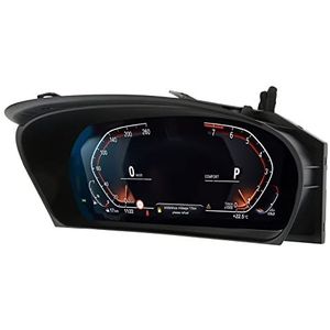 Dash Gauge, Olie-watertemperatuurmeter 1GB ROM 4GB 12,3 Inch HD LCD Auto-instrumentenpaneel Sport UI-stijl Multifunctioneel voor 5-serie E61 CIC CCC-systeem