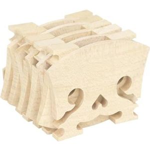 Viool Vervangende Onderdelen 10 Stks/set Fiddle Esdoornhout Brug Voor 4/4 3/4 1/4 1/2 1/8 Size Viool Accessoires