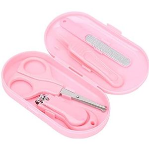 Babypincet, babynagelknipper Handig praktisch stijlvol mesontwerp voor thuis(roze)