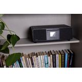 Pinell - Supersound 701 - DAB+ Internetradio - Zwart - Bluetooth - CD Speler